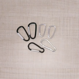 Climbing Aluminum Alloy Buckle Carabiner D-Ring Hook Clip Snap Key Chain Hiking Keyring Mendaki Carabiner