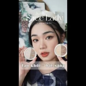 Phấn tạo khối SACE LADY trang điểm bắt sáng 2 trong 1 hiệu quả 6g