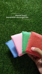 SPON SPONS CUCI PIRING JARING SPONGE SABUT ALAT DISHWASHING SERBAGUNA ISI 4PCS