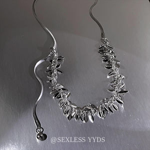 สร้อยคอแบบดึงออกสำหรับผู้หญิง 2025 รุ่นใหม่ หรูหรา น้ำหนักเบา โซ่กระดูกไหปลาร้า สร้อยคอ โซ่ ช็อคเกอร์ แฟชั่น โซ่แบบดึงออก โซ่แบบดึงออก