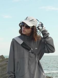 NOTHOMME | Áo Khoác Không Mũ Trùm Đầu Bằng Vải Fleece Chống Vi khuẩn Nam