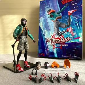 Spider-Man Miles Morales Action Figure - 17CM Anime Soft Model Statue