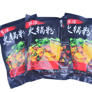 Spicy Sweet Potato Wide Noodles Instant Food with Seasoning Pack Dormitory No-Cook Night Snack Quick Meal Yuan Xian Hot Pot