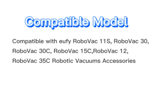 Phụ Kiện Robot Hút Bụi Eufy Robovac 11S / 25C / 30 / 30C / 35C / 12 / 15T / 15C Chổi chính lọc hepa chổi cạnh