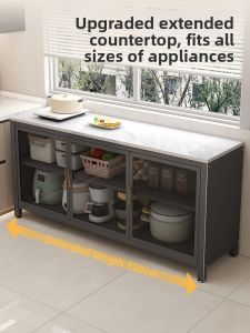 JUMEISHI | Kitchen Island Workbench Storage Cabinet Multifunctional
