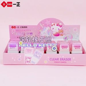 ✨READY STOCK✨Eraser HelloKitty Eraser Cute Primary School Pupils Roller Eraser Creative Kindergarten Rolling Eraser Hell