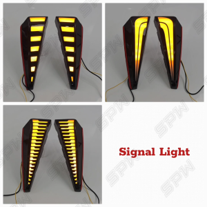 Proton X50 Facelift 2025 Front Bumper LED Daylight DRL Cover Fog Lamp Fog Light Spotlight X-50 Foglamp Spot Light Lamps