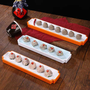 ชามทรงสี่เหลี่ยมจัตุรัสสำหรับเสิร์ฟอาหารสไตล์ญี่ปุ่น ชามใส่อาหารแบบเรียบง่ายสำหรับผู้ใหญ่ ชามเนื้อปู ขนาด 10 นิ้ว