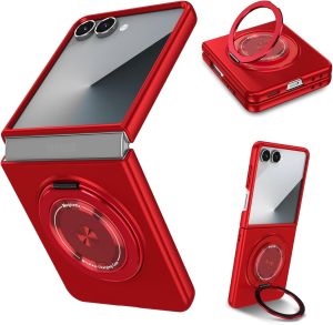 for Samsung Galaxy Z Flip 8 CaseZ Flip 7 CaseCompatible with MagSafe360 Rotate Ring StandMatte Hard Shockproof Case for Samsung Z Flip 7 FE CaseZ Flip 6 CaseZ Flip 5 CaseZ Flip 4 Case
