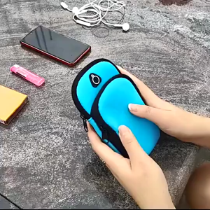 กันน้ำ ระบายอากาศได้ดี ปรับได้ กระเป๋าใส่โทรศัพท์  สําหรับผู้ชายและผู้หญิง กระเป๋าวิ่ง