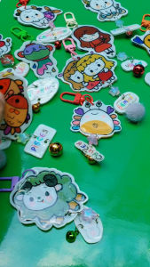 Móc Khóa 12 cung hoàng đạo chibi handmade