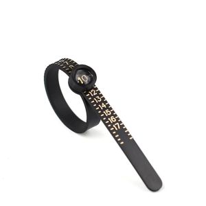 Ring Sizer with Magnifier - US/UK/EU/HK/JP Jewelry Measuring Ruler for Finger Size Ring Size Measuring Tool