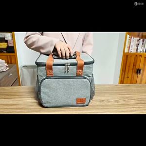 16L Large Capacity Waterproof Camping Picnic Insulated Cooler Bag - Travel Lunch Bag Ice Thermal Food Bag - Ready Stock in Malaysia - Free Shipping