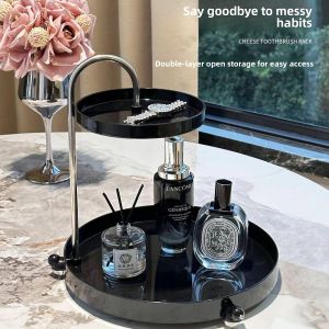 Luxury Entrance Key Storage Box Home Decorative Ornament High End Tray Shoe Cabinet Organizer Household Accessories