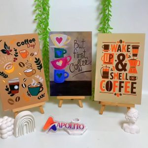 Hiasan Dinding Kafe Kopi: Desain Interior & Pajangan Poster Kayu