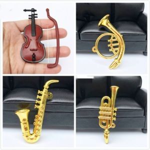 DIY | Mini Classical Violin Model Dollhouse Accessory