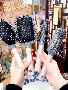 RH Air Cushion Comb Airbag Massage Comb Head Large Curved Roller Comb for Hair Styling