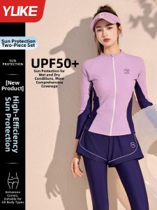Yuke | Bộ Đồ Bơi Bảo Vệ Chống Nắng Tay Dài cho Nữ