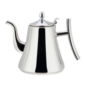 Stainless Steel Teapot with Infuser2.0L Stovetop Tea Maker Tea Pot Kettles for Kitchen Camping Travel