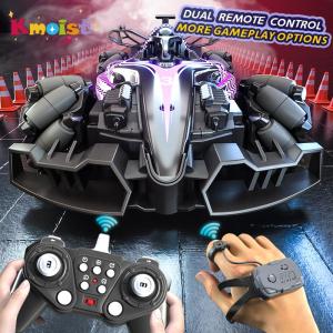 JJRC Q186 Single Control Hand Gesture Double Control Cool Light Spray Rc Racing Toy Remote Control Stunt Car Toys for Boys Gifts