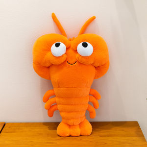 GUAIBUDIAN | Cute Shrimp-shaped Plush Toy