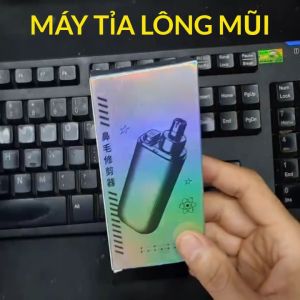 Máy cắt tỉa lông mũi Sạc Pin Cạo Sạch Êm Không Đau Rát Thay Thế Kéo Tỉa Truyền Thống