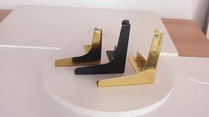 LZD  Tủ Giày Chân Sofa Kim Loại Sang Trọng Nhẹ Tủ Tivi Đầu Giường Chân Xiên Góc Vuông Ba Nĩa Chân Tủ Bàn Cà Phê Chân Đỡ