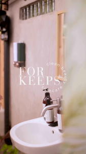 For Keeps Clean Beauty Starter Kit (Body Wash + Shampoo + Conditioner + Sanitizer + Lotion)