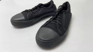 B.BEST LACE UP SCHOOL BLACK SHOES CANVAS SHOES / KASUT SEKOLAH HITAM TALI / 中小学黑色校鞋 1822 (SIZE31-45)