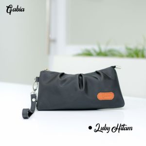 Luby chocoly pouch by Gabia / dompet lucu dan terlaris termurah bahan anti air /dompet model terbaru