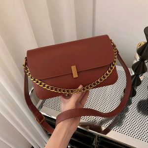 HAMA PRODUK 886 Fashion Import Style LK Handbag SlingBag ShoulderBag wanita Kulit PU Tas Selempang Simpel Elegan Tali Rantai Tebal