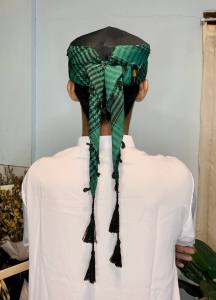 Peci Kuluk Songkok Kopiah Sorban/Imamah Permanen Kombinasi (kode: HK) Anak sampai Dewasa