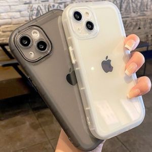 szhaiyu | Large Window Clear Phone Case for iPhone 11 12 13 14 15 16 17 Pro Max Plus Soft TPU Shockproof Cover Transparent Jelly Case