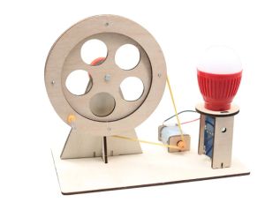 เครื่องกำเนิดมือหมุน DIY ขนาดเล็กชุดทดลองวิทยาศาสตร์แบบทำมือและของเล่นโมเดลเพื่อการศึกษาสำหรับโครงการของเล่นของขวัญสำหรับเด็ก เครื่องกำเนิดไฟฟ้า เครื่องกำเนิดไฟฟ้า ของเล่น - Lazada