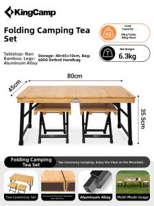 Kingcamp | Quick Open Portable Folding Table