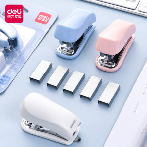 Mini Portable Student Manual Binding Machine Office Supplies with Staple Remover Small Size Home Business Stapler Device