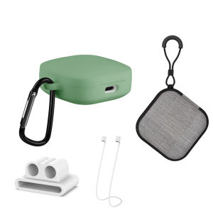 4in1 Soft Silicone Case for Redmi Buds 6 Active Cases Sleeve Bluetooth Wireless Earphone Sleeve Storage Bag With Anti-loss Rope