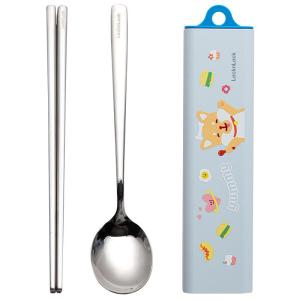 LocknLock | Bộ Dụng Cụ Ăn Dặm Bé Gấp Gọn