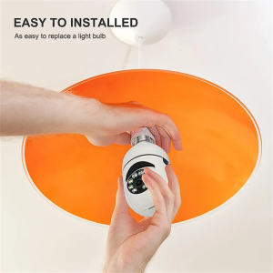 3MP Bulb Camera 1080P Infrared Night Vision Smart Home Security Surveillance Camera E27 360 Degree Rotation Monitoring Camera