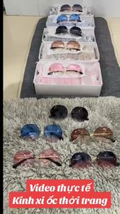 Mắt kính thời trang form tròn xi ốc phong cách Hàn Quốc KINHKHONGGONG