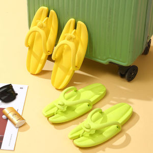 Portable Folding Clogs for Men And Women Waterproof Non-Slip Bathroom Slippers Ideal for Traveling Business Trips And Home Use