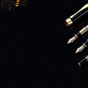 Classic Rosewood Color Metal Fountain Pen Elegant Business Writing Pen Office Supplies Executive Gift