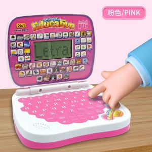 AliExpress Kids Spanish Mini Laptop Toy Western Multi-Functional Foreign Language Learning Reading Machine