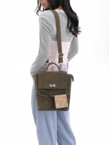 JANDRESS | Original Moss Green Rulaniini Color Contrast Backpack