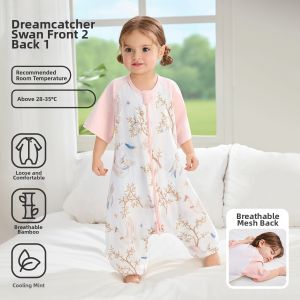 JoynCleon | Silk Minty Breathable Kick-Proof Baby Sleeping Bag