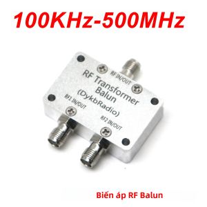 Máy Biến Áp RF Balun 1:1 100kHz-8GHz SMA Chuyển Đổi Đơn Sang Vi Sai Cho Máy Phát Tín Hiệu Đồng Hồ MAX2871 ADF4351 SI5351