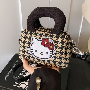 Túi Xách Mini Kẻ Caro Dễ Thương Túi Đeo Chéo Vai Đơn Thời Trang Mới 2025 Túi Xách Nữ Túi Xách Da PU Túi Xách Thời Trang