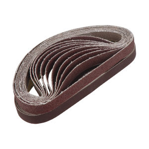 10pcs/30pcs 10mm Belts Sandpapers Sanding Pads 60 80 120 180 240 320 400 600 Grits Polishing Abrasive For 10x330mm Belt Sander