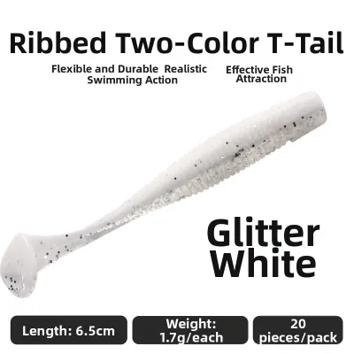 Dual Color T-Tail Soft Bait