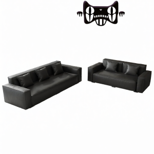 Office Reception Area Sofa Modern Simple Design Three-seater